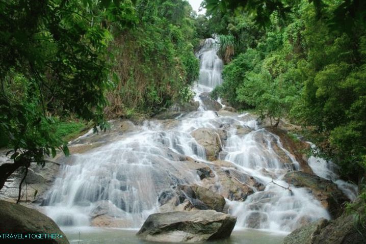 Vreme na Samuju v novembru - Na Muang Falls