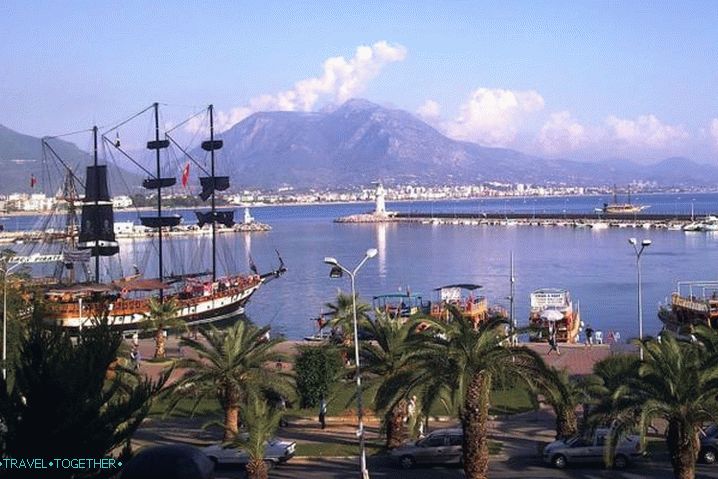 Alanya, obrežje