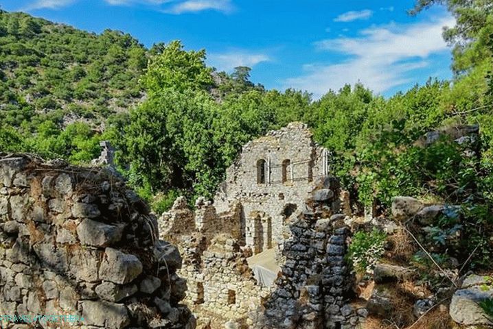 Kemer, staro mesto Olympos