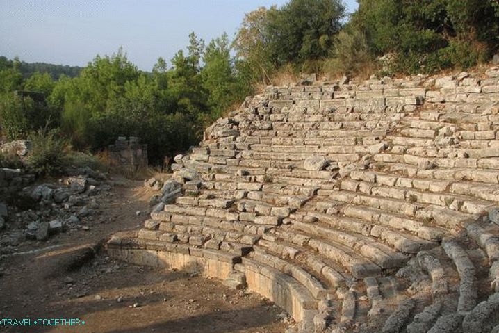 Kemer, starodavno antično mesto Phaselis