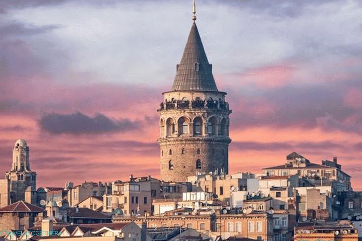 Istanbul, stolp Galata