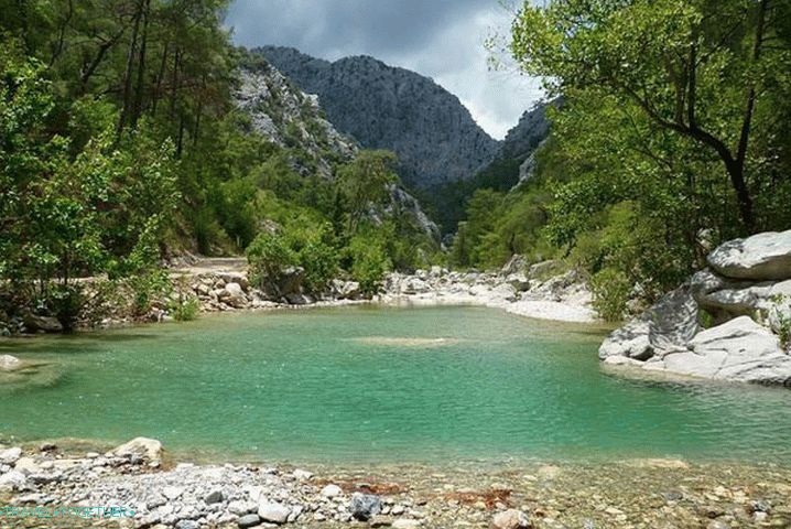 Kemer, kanjon Goynuk