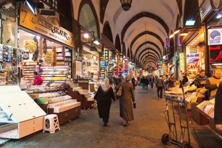 Istanbul, orientalski bazar