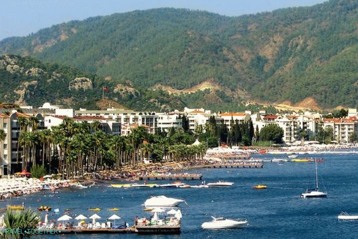 Marmaris, pogled na mesto