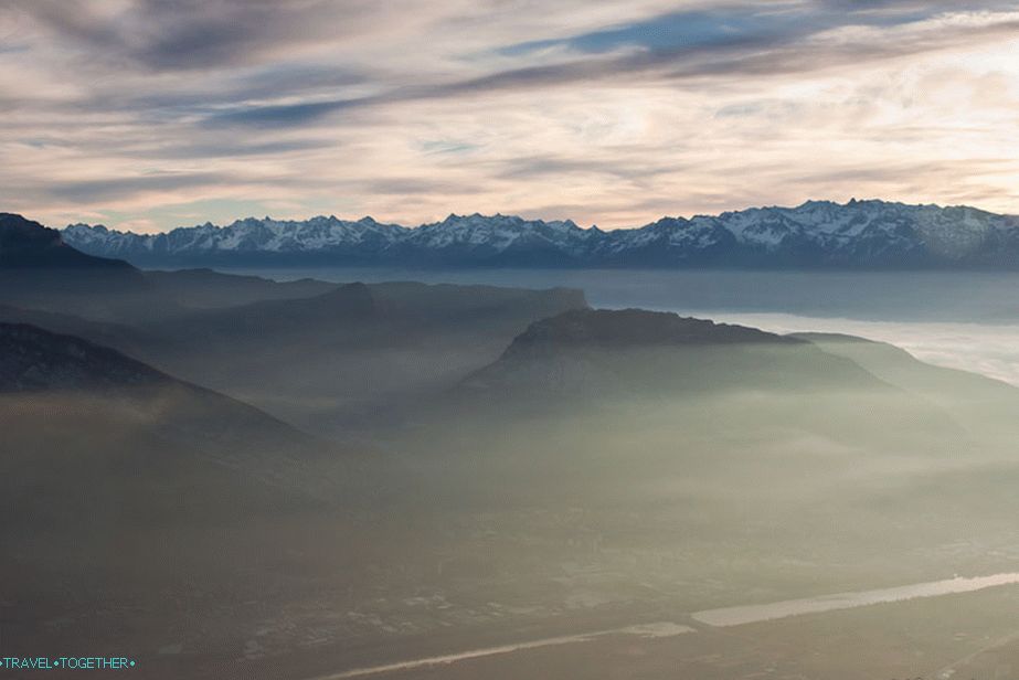 Francoske Alpe Grenoble - Dawn