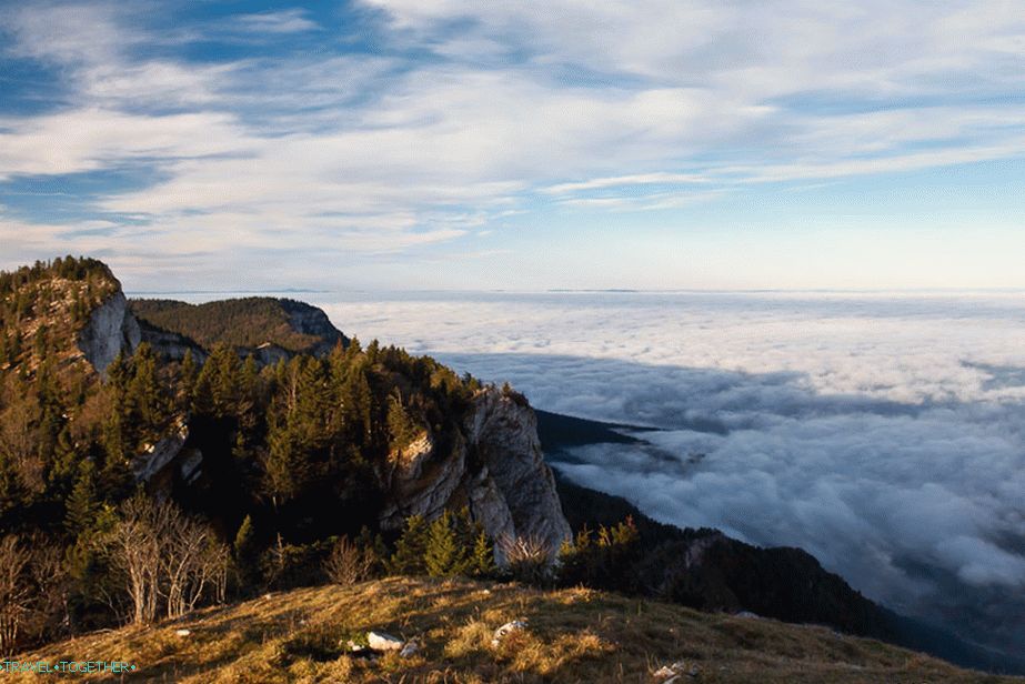 Francoske Alpe Grenoble - Dawn