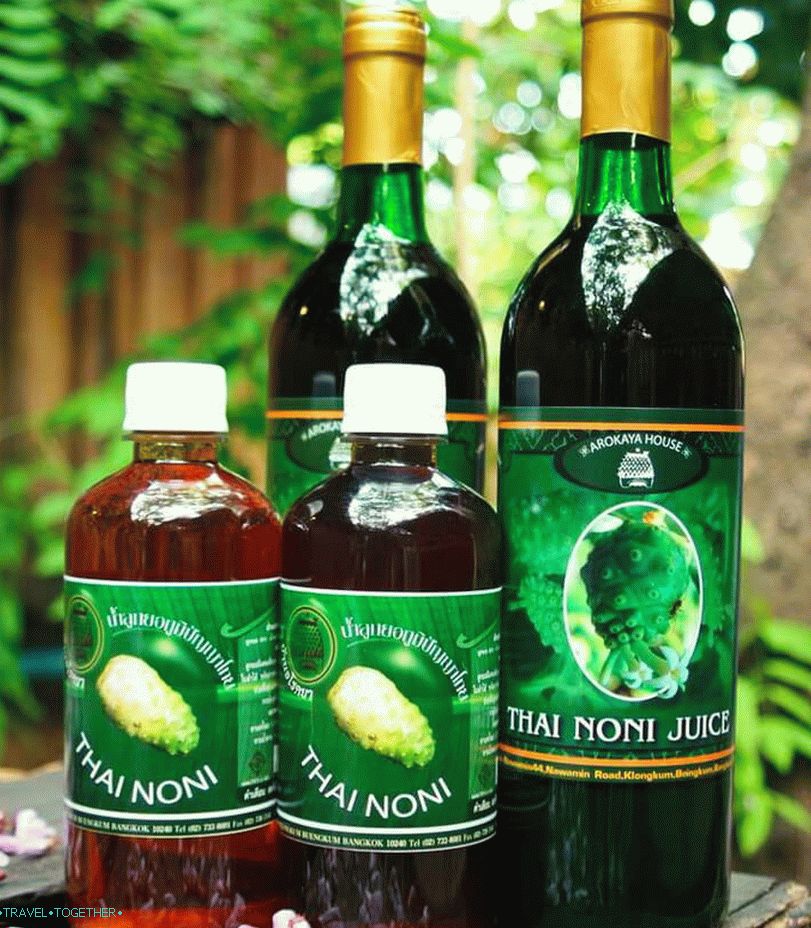Noni sok iz Tajske