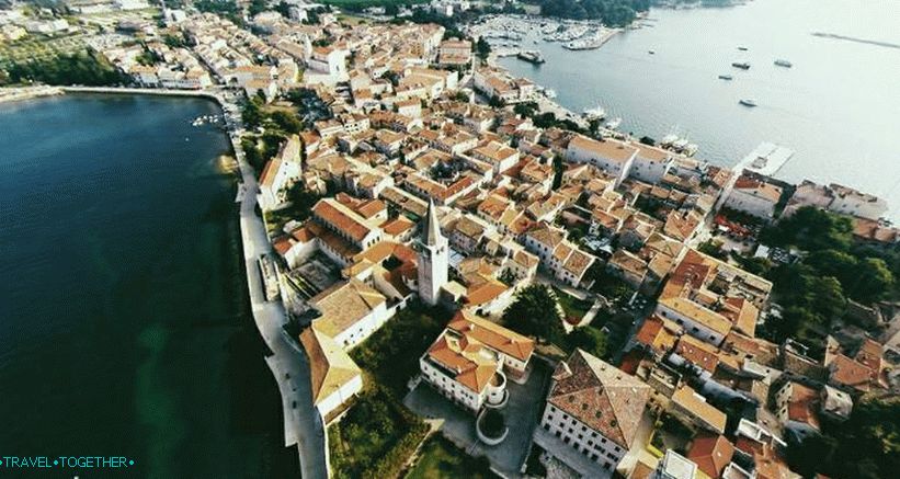 Panorama mesta Poreč