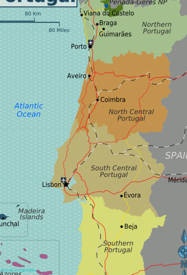 Portugalske regije