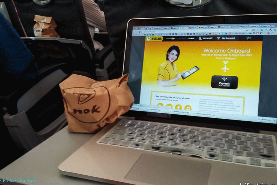 Wifi na krovu Nok Air