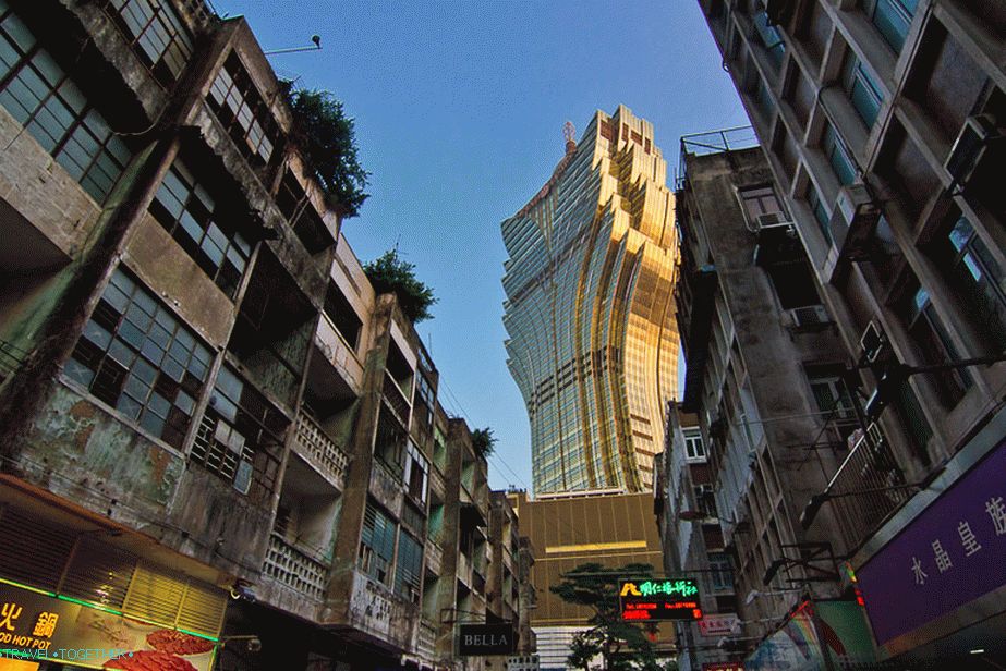 Stavba v Lisabonu je vidna iz skoraj vseh kotičkov Macauja