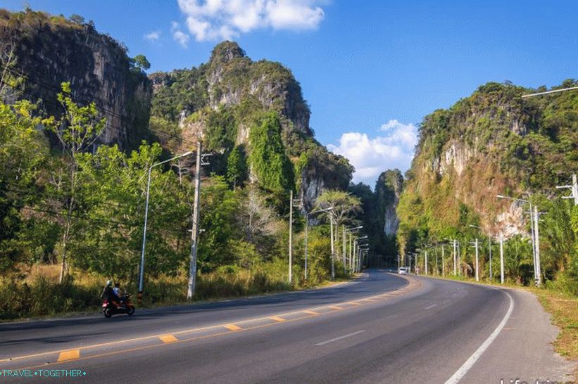 Pokrajina Krabi je zelo lepa