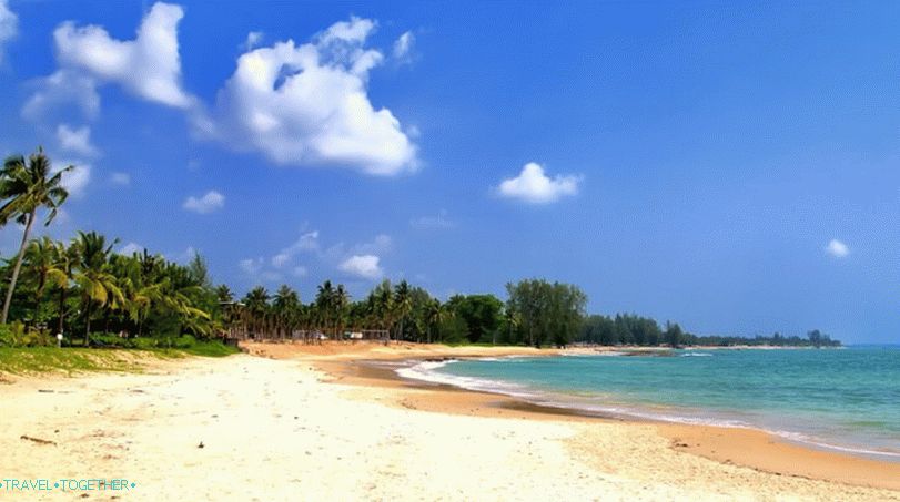 Plaža Nang Thong v letovišču Khao Lak