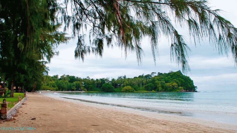 Plaža Koh Kwang na otoku Koh Lanta