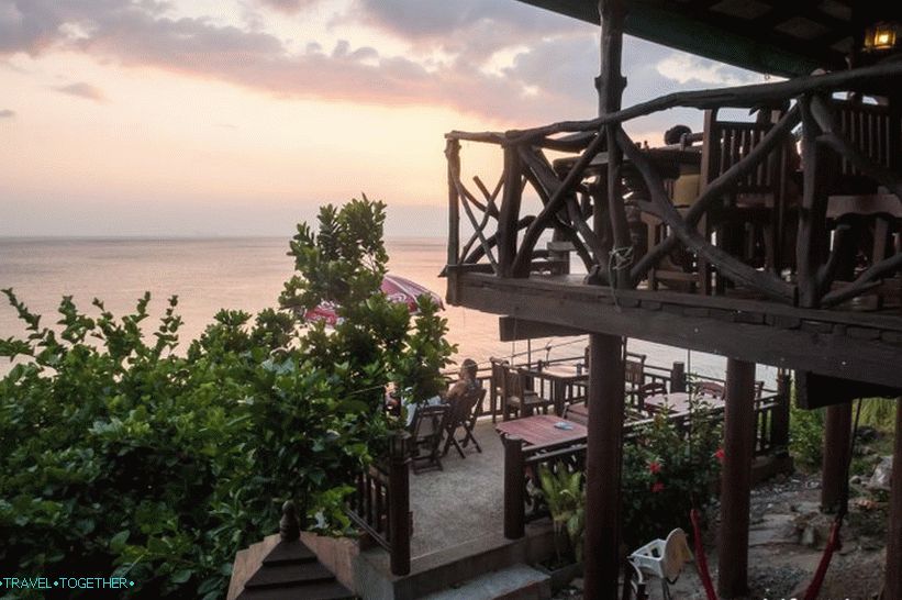 Restavracija in resort Diamond Cliff na Lanti