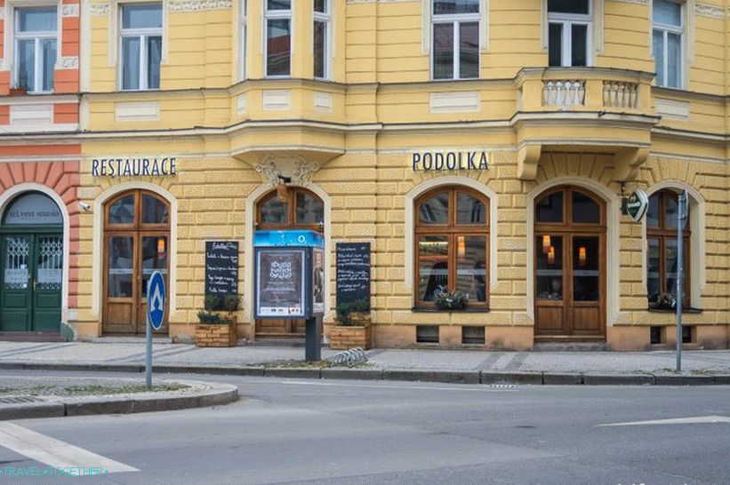 Restavracija Podolka v Pragi