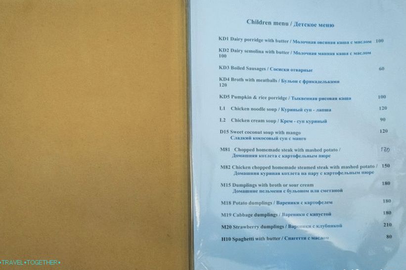 Restavracija Veranda v Phuketu - ruska kuhinja in prilagojeni tajski