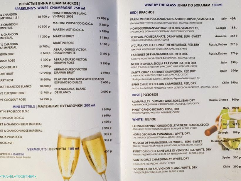 Restavracija Top 2200 v Gorky Gorodu - draga, vendar s pogledom na gore