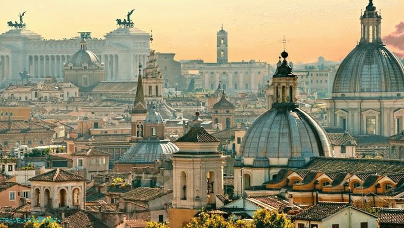 Panorama v Rimu