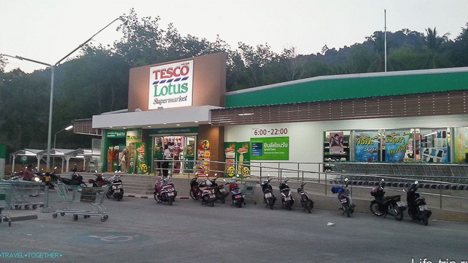 Tesco in Ao Nang