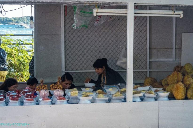 Trg morskih sadežev Phuket - hrana in znamenitost