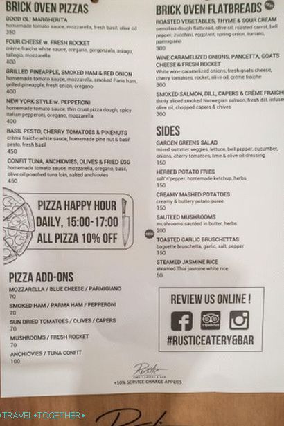 Rustična restavracija in bar - evropska restavracija v Patongu