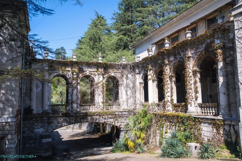 Ordzhonikidze Sanatorium v   Sočiju je čudovita opustitev