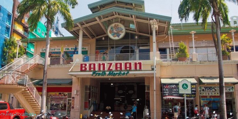 Banzaan svež trg v Phuketu