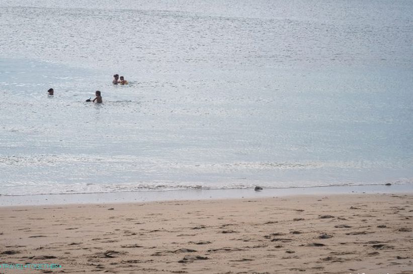 Tajna plaža Lanta pri oseki