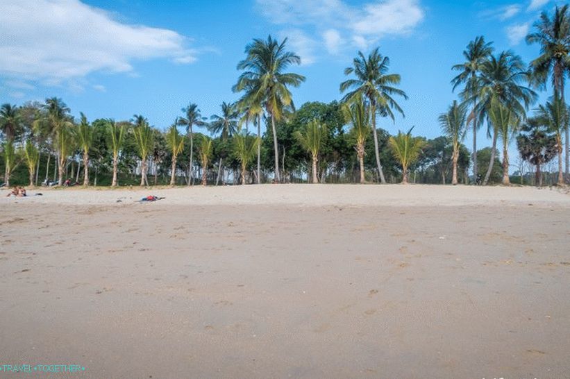 Tajna plaža Lanta pri oseki