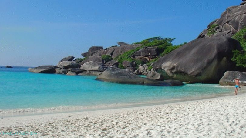 Plaže na otokih Similan