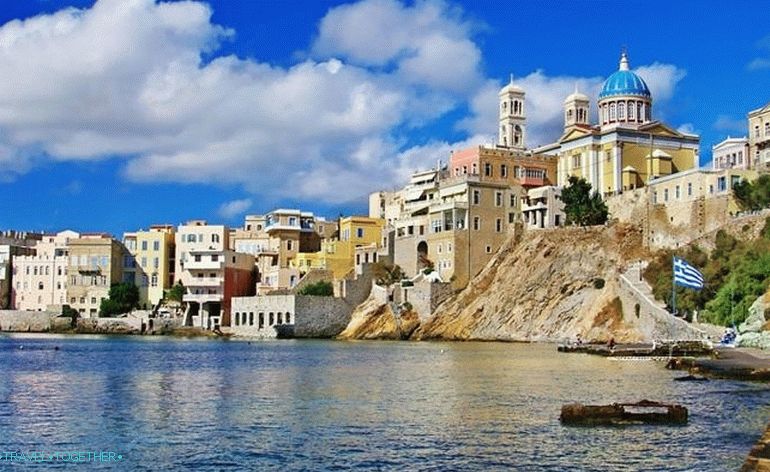 Syros bo postal otok sanj