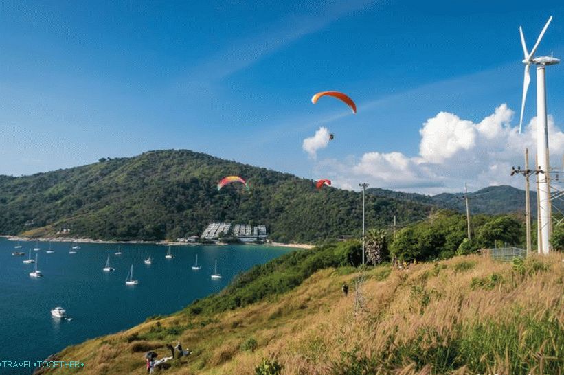 Pogled proti Nai Harn
