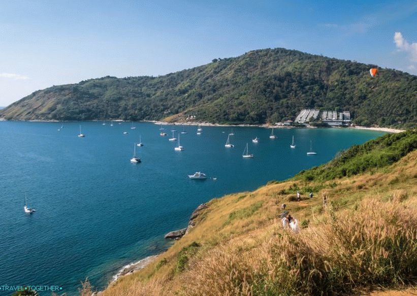 Opazovalna ploščad vetrnice Phuket - pri vetrnici