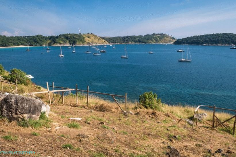 Opazovalna ploščad vetrnice Phuket - pri vetrnici