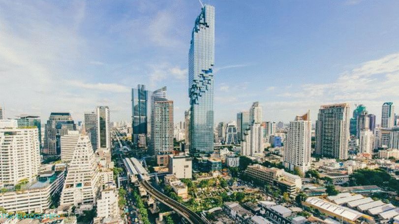 Razgledne ploščadi v Bangkoku - nebotičnik MahaNakhon