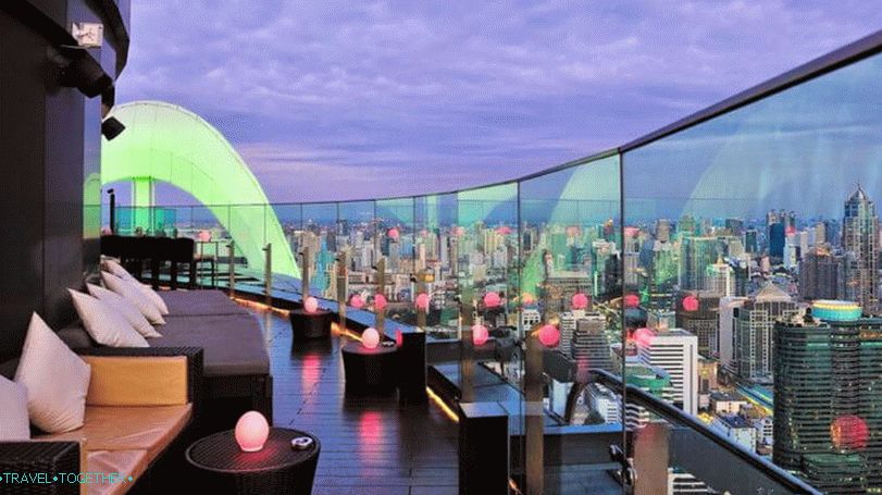 Razgledne ploščadi v Bangkoku - Sky Bar