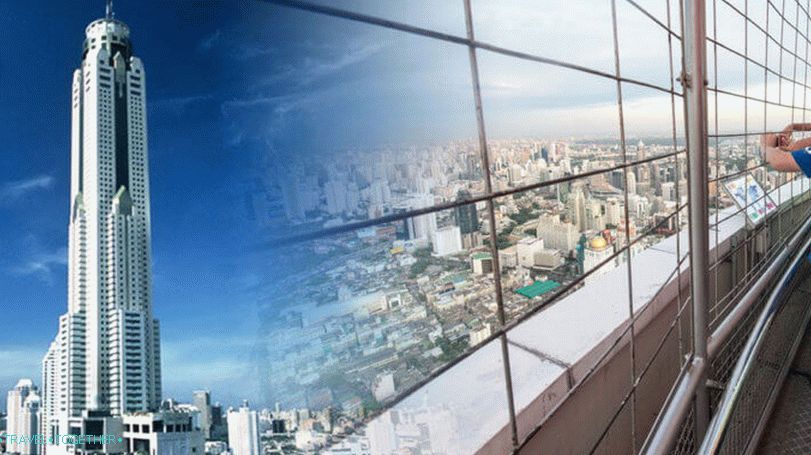 Razgledna točka v Bangkoku - nebotičnik Sky Baiyoke