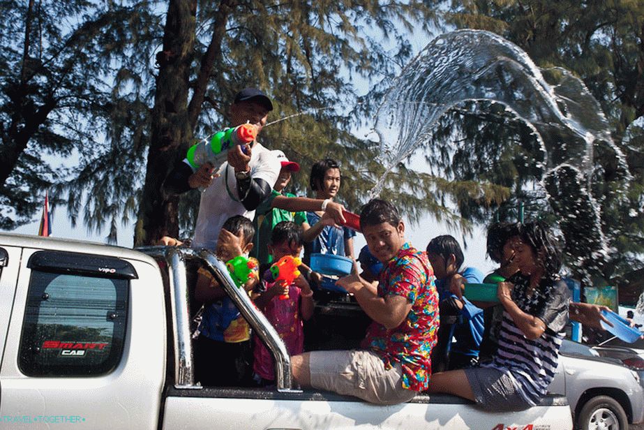 Songkran - tajsko novo leto