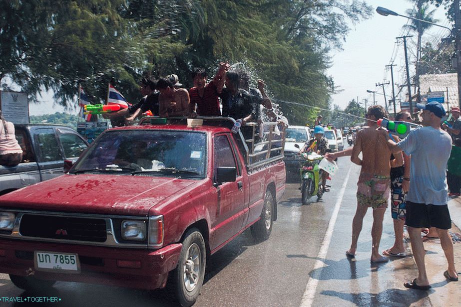 Songkran - tajsko novo leto