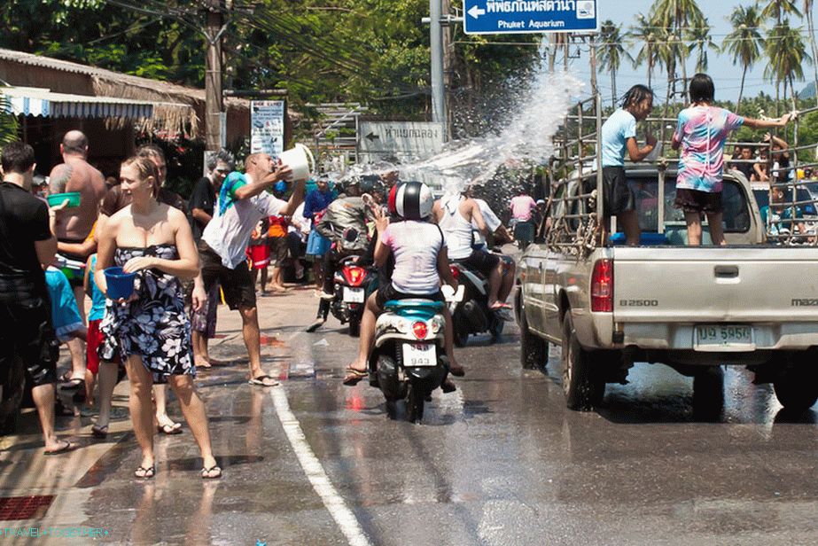 Songkran - tajsko novo leto