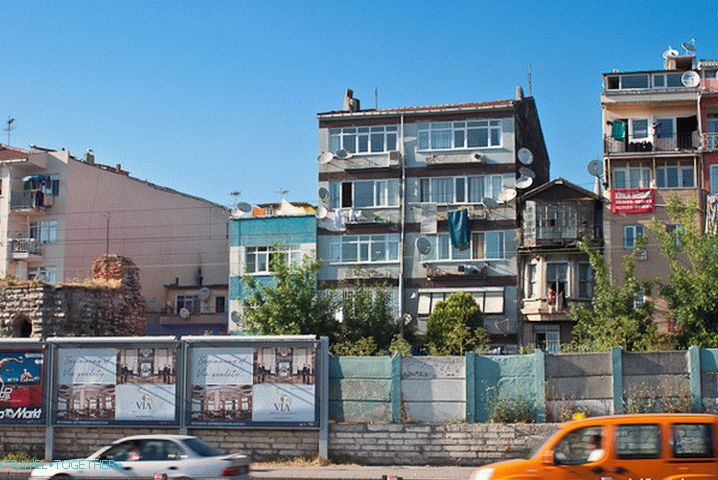 Mesto Istanbul. Turčija.