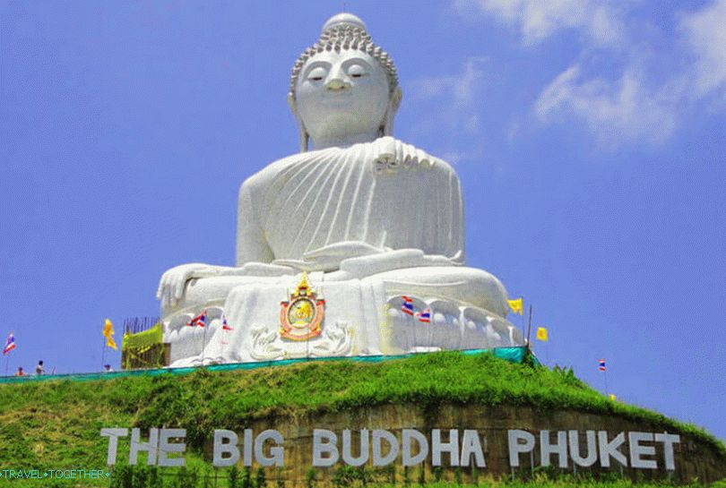 Velika statua Bude v Phuketu