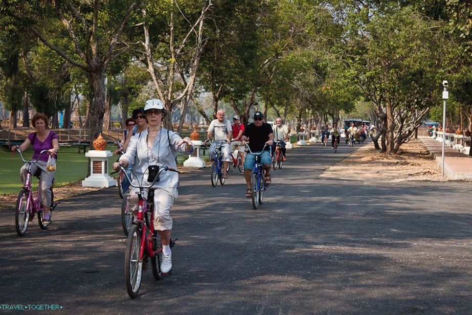 Osrednji del parka Sukhothai