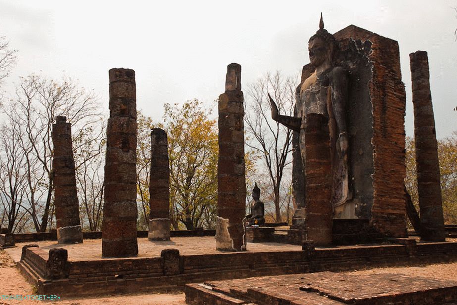 Wat Saphan Hin v Sukhotaiju