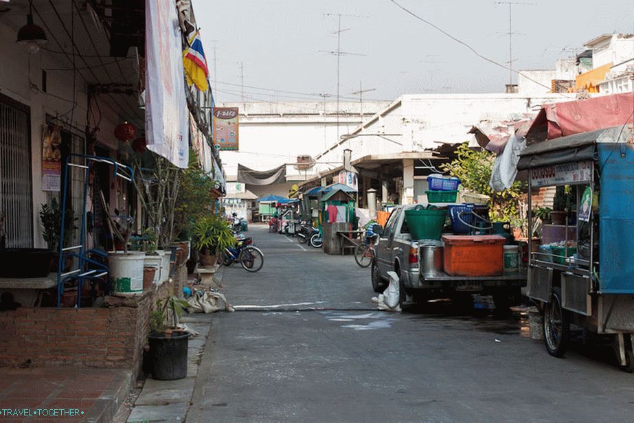 Mesto Sukhothai je povsem običajno