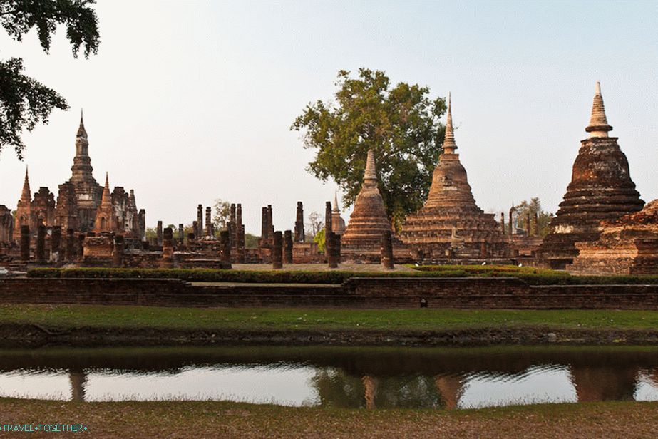Wat Mahathat - največji tempelj v Sukhotaiju