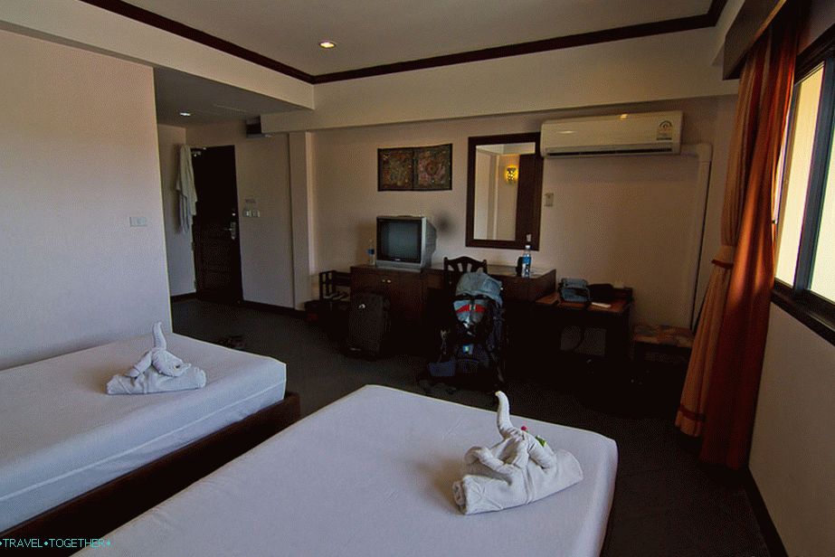Hotelska soba Hua Hin za 600 bahtov