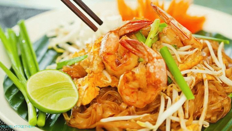Tajska hrana - Pad Thai
