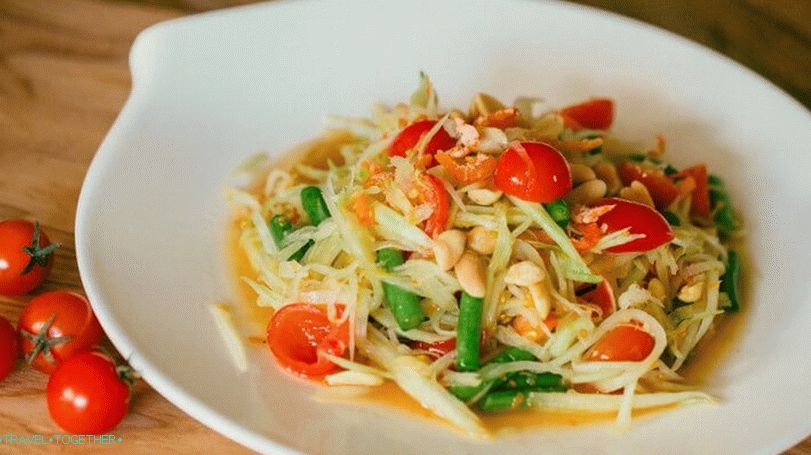 Tajska hrana - Som Tam (Som Tam)